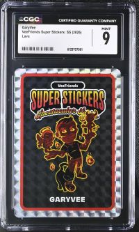 Image for GaryVee | VeeFriends Super Stickers: SS | Lava | CGC 9