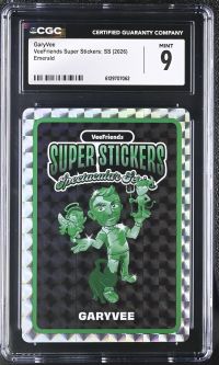 Image for GaryVee | VeeFriends Super Stickers: SS | Emerald | CGC 9