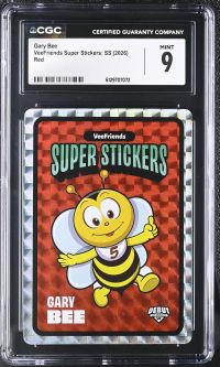 Image for Gary Bee | VeeFriends Super Stickers: SS | Red | CGC 9