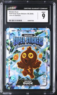 Image for Decisive Duck | VeeFriends Super Stickers: SS | Lava on Diamond | CGC 9