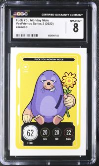Image for Fuck You Monday Mole | VeeFriends Series 2 | CGC 8