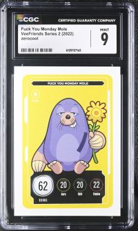 Image for Fuck You Monday Mole | VeeFriends Series 2 | CGC 9