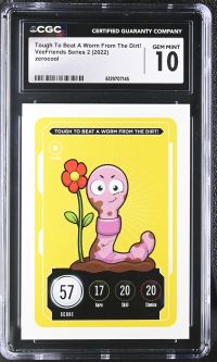 Image for Tough To Beat A Worm From The Dirt! | VeeFriends Series 2 | CGC GEM MINT 10