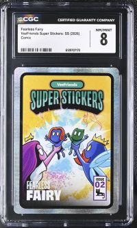 Image for Fearless Fairy | VeeFriends Super Stickers: SS | Comic | CGC 8