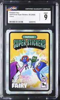 Image for Fearless Fairy | VeeFriends Super Stickers: SS | Comic | CGC 9