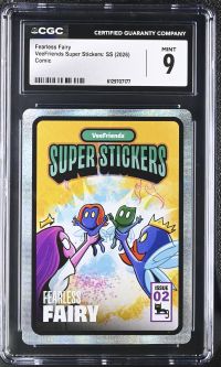Image for Fearless Fairy | VeeFriends Super Stickers: SS | Comic | CGC 9