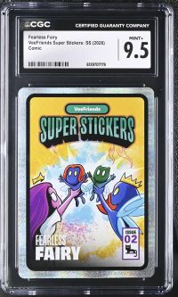 Image for Fearless Fairy | VeeFriends Super Stickers: SS | Comic | CGC MINT+ 9.5