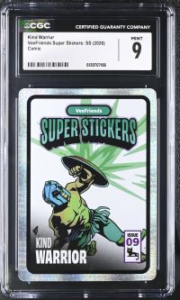 Image for Kind Warrior | VeeFriends Super Stickers: SS | Comic | CGC 9