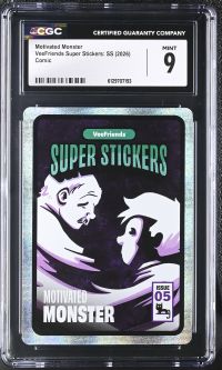 Image for Motivated Monster | VeeFriends Super Stickers: SS | Comic | CGC 9