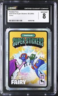 Image for Fearless Fairy | VeeFriends Super Stickers: SS | Comic | CGC 8