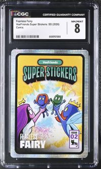 Image for Fearless Fairy | VeeFriends Super Stickers: SS | Comic | CGC 8