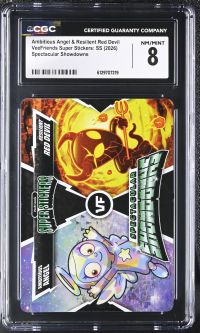 Image for Ambitious Angel & Resilient Red Devil | VeeFriends Super Stickers: SS | Spectacular Showdowns | CGC 8