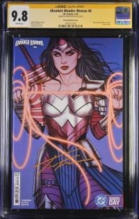 Image for Absolute Wonder Woman #6 CGC 9.8 Signed by Jenny Frison