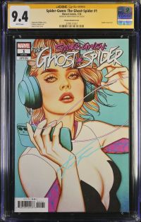 Image for Spider-Gwen: The Ghost-Spider #1 CGC 9.4 Signed by Jenny Frison