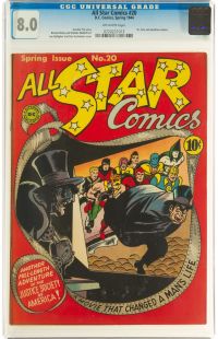 Image for All Star Comics #20 CGC 8.0