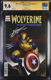Image for Wolverine: Weapons of Armageddon #1 CGC 9.6 Signed by Inhyuk Lee