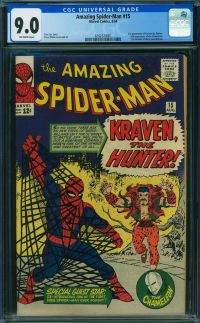 Image for Amazing Spider-Man #15 CGC 9.0