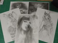 Image for Pack of five pencil sketches