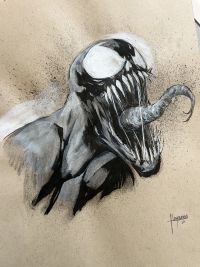 Image for Venom Ink and Gouache Sketch