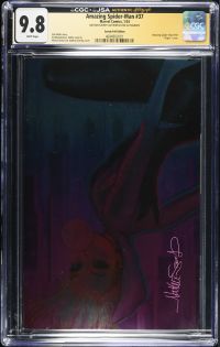 Image for Amazing Spider-Man #37 CGC 9.8 Signed by Nathan Szerdy