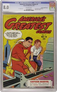 Image for America's Greatest Comics #7 CGC 8.0