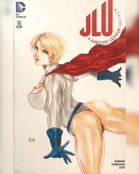 Image for Power Girl - JLU Blank Cover