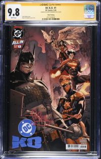 Image for DC K.O. #1 CGC 9.8 Signed by Javier Fernandez