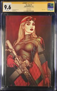 Image for G.I. Joe #1 CGC 9.6 Signed by Jenny Frison