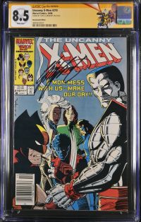 Image for Uncanny X-Men #210 CGC 8.5 Signed by Chris Claremont