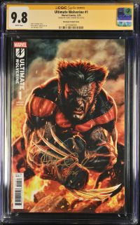 Image for Ultimate Wolverine #1 CGC 9.8 Signed by Chris Condon