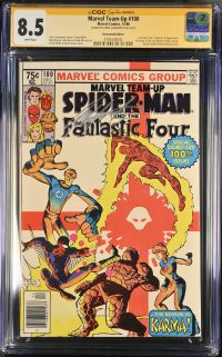 Image for Marvel Team-Up #100 CGC 8.5 Signed by Chris Claremont