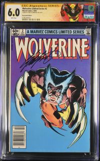 Image for Wolverine Limited Series #2 CGC 6.0 Signed by Chris Claremont