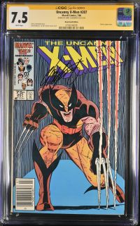 Image for Uncanny X-Men #207 CGC 7.5 Signed by Chris Claremont