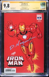 Image for Iron Man #2 CGC 9.8 Signed by David Nakayama