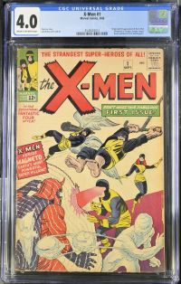 Image for Uncanny X-Men #1 (Vol. 1, Marvel, 1963) CGC 4.0