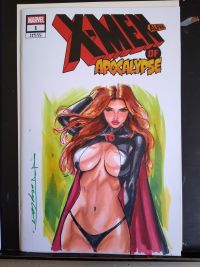 Image for Madelyne Pryor Goblin Queen Sketch Cover by Jeff Taylor