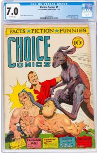 Image for Choice Comics #1 CGC 7.0