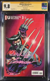 Image for Ultimate Wolverine #3 CGC 9.8 Signed by Alessandro Cappuccio & Chris Condon