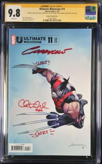 Image for Ultimate Wolverine #11 Larroca Variant CGC 9.8 Signed by Alessandro Cappuccio