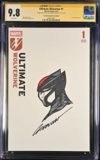 Image for Ultimate Wolverine #1 CGC 9.8 Signed & Sketched by Alessandro Cappuccio