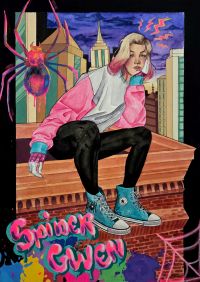 Image for Spider Gwen 11×17 A3