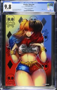 Image for Hardlee Thinn #nn | Mommy's Lil Demon Edition A | CGC 9.8 | Universal"Virgin" cover.Terry Sala & Marat Mychaels storyDietrich Smith & Ron Williams artSukesha Ray coverSR Comics International exclusive.