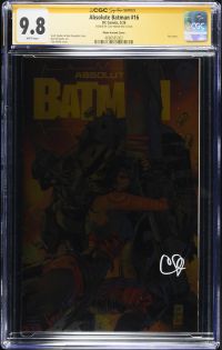 Image for Absolute Batman #16 CGC 9.8 Signed by Clay Mann