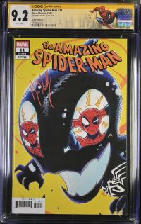 Image for Amazing Spider-Man #11 Su Variant Cover CGC 9.2 Signed by Joe Kelly