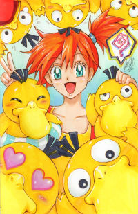 Image for ANNA-MAY: Misty & Psyduck (Day 11)