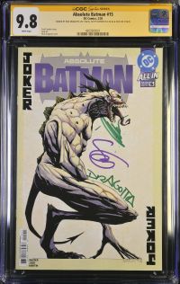Image for Absolute Batman #15 CGC 9.8 Signed by Nick Dragotta