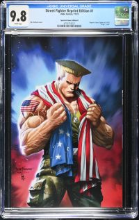 Image for Street Fighter Reprint Edition #1 CGC 9.8 Spectral Comics Edition B