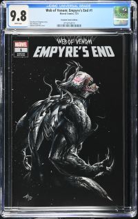 Image for Web of Venom: Empyre's End #1 CGC 9.8 Scorpion Comics Edition