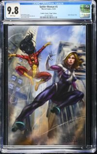 Image for Spider-Woman #5 Frankie's Comics Virgin Edition CGC 9.8