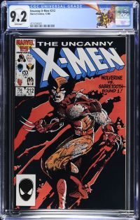 Image for Uncanny X-Men #212 CGC 9.2